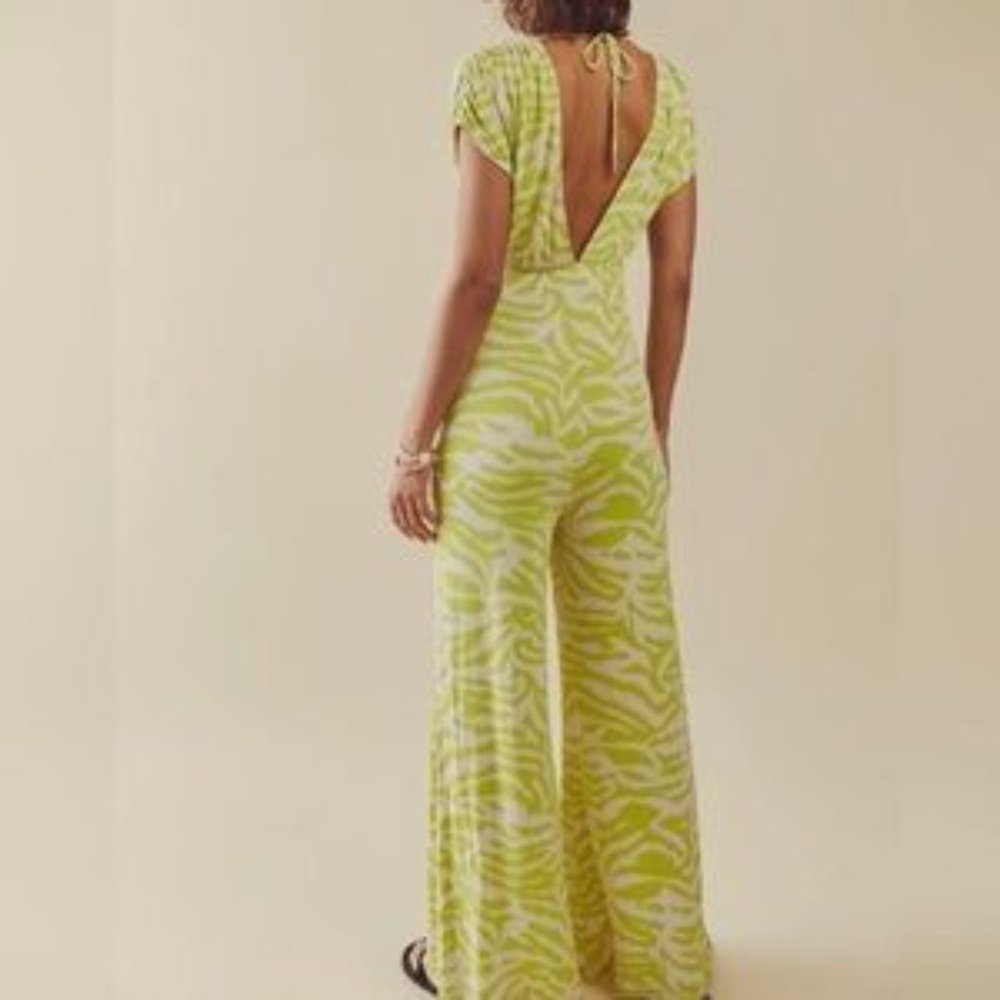 NWT free people Next Summer Jumpsuit size XL - Picture 6 of 8